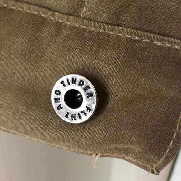 Flint and Tinder Wool Lined Waxed Trucker Jacket - Picture 6 of 12